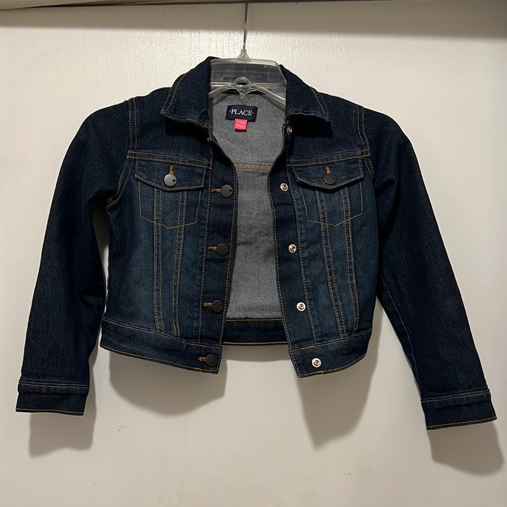 Girls Children’s Place Jean Jacket. Size 5/6.